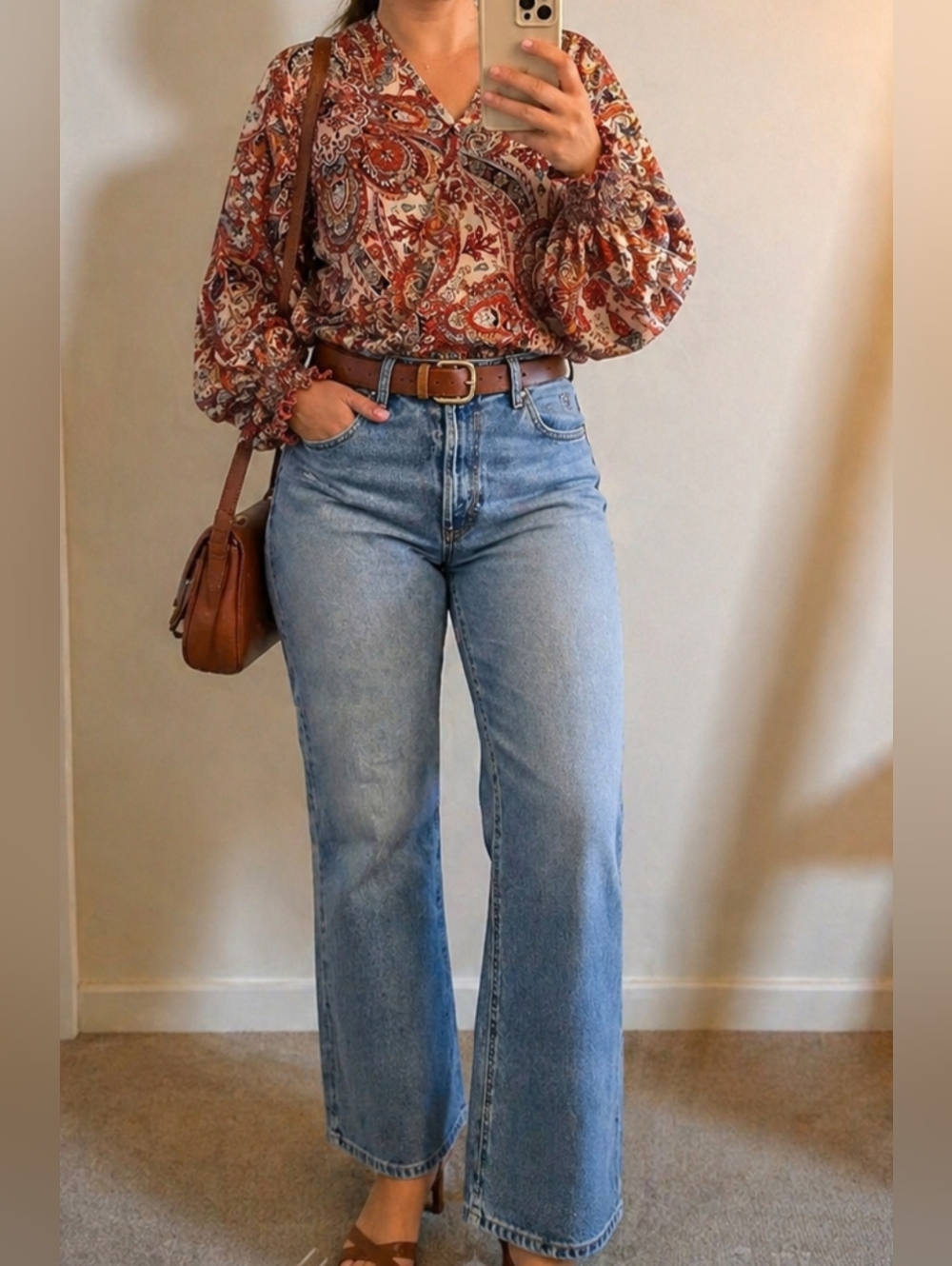 Boho Paisley Blouse – Flowy & Lightweight